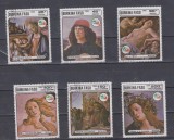 A12 S3 5 - Timbre foarte vechi - Burkina Faso - arta - picturi