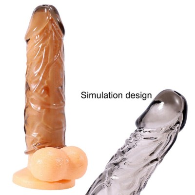 Prelungitor Penis Transparent Crystall (DB) foto