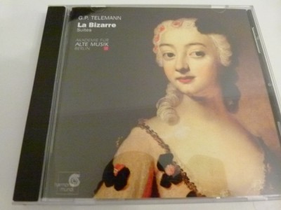 La bizarre - Telemann, cd foto