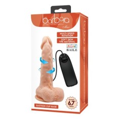 Vibrator cu cap rotabil Barbara Max 17 cm