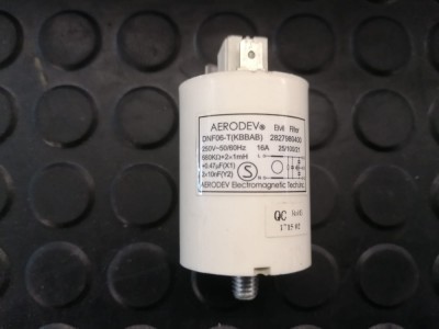 Filtru deparazitare, condensator masina de spalat arctic Beko 2827980400 / C108 foto