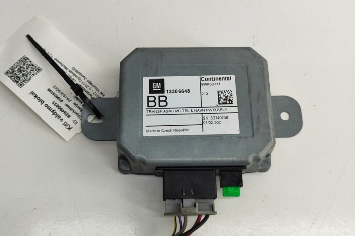 Unitate de control navigație OPEL MOKKA / MOKKA X 2013 OEM: 13306648,5WK50311 29490031