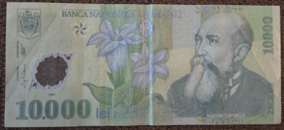 10000 lei 2000, Ghizari, Rom&amp;acirc;nia, polimer foto