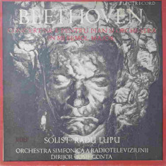 Disc vinil, LP. CONCERT NR. 5 PENTRU PIAN SI ORCHESTRA IN MI BEMOL MAJOR-LUDWING VAN BEETHOVEN