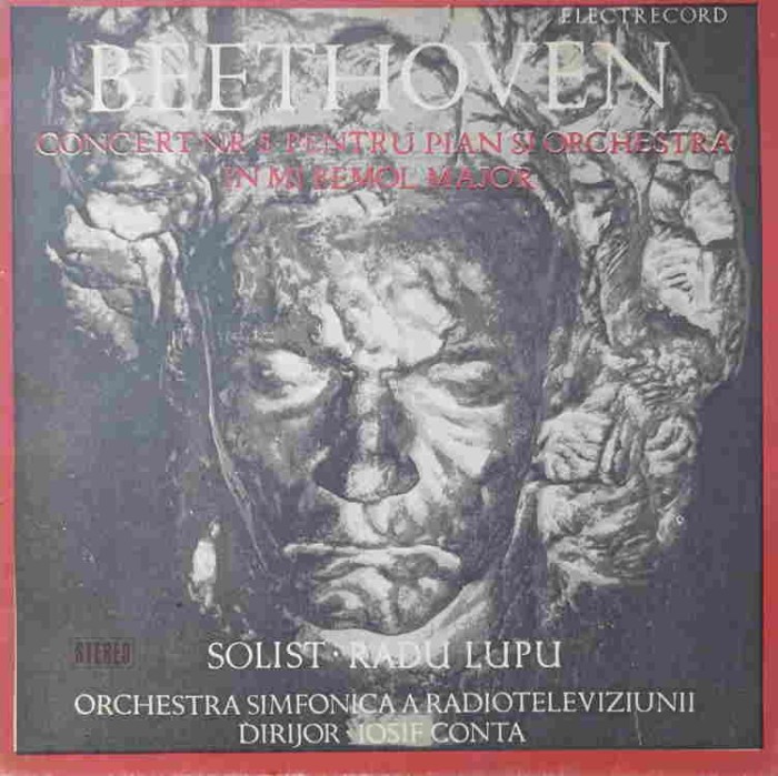 Disc vinil, LP. CONCERT NR. 5 PENTRU PIAN SI ORCHESTRA IN MI BEMOL MAJOR-LUDWING VAN BEETHOVEN-264245