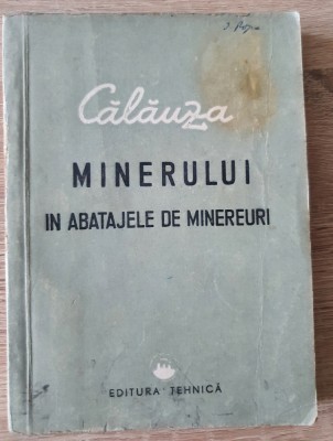 Călăuza minerului &amp;icirc;n abatajele de minereuri - Lupu Avram foto