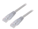 Cablu Patch UTP Cat5e 7.5m Gri, Gembird