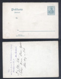 Germany Reich - Postal History Rare Old postcard UNUSED on front D.877