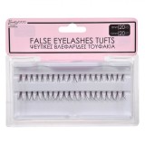 Gene False Individuale Tuft OEM, 40 Bucăți, 8mm &amp; 12mm, Extensii Gene Ochi, Machiaj Profesional