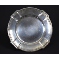 Fructiera argintata Art Deco / centru de masa Christofle Gallia Franta - anii 1920