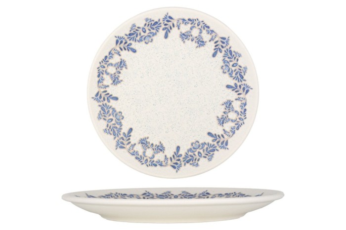 Rinart Farfurie pentru cină - Valeria - Porţelan - 27 cm - set de 6