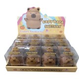 Jucarie Squishy Capybara cu Sunet Crunchy Antistres