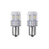 Set becuri auto cu LED CANBUS P21 R5W/R10W 22 SMD Alb 12V/24V AM02449.