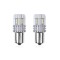 Set becuri auto cu LED CANBUS P21 R5W/R10W 22 SMD Alb 12V/24V AM02449.