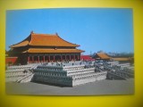 HOPCT 5756 SALA SUPREMEI ARMONII PALATUL IMPERIAL -PEKING -CHINA-ASIA-NECIRCULATA, Printata