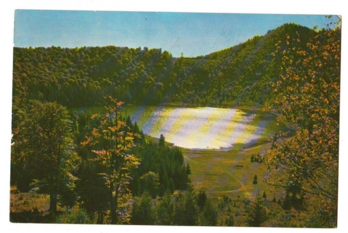 CPI B13264 CARTE POSTALA - BAILE TUSNAD. LACUL SF. ANA