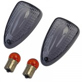 Lentila Indicator Motocicleta Lentile Indicator Negre Intunecate potrivite pentru BMW / Moto Guzzi Performance AutoTuning