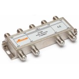 Splitter TV de interior 8 cai - Signal R-8 (10.5 dB, 5-1000 MHz)