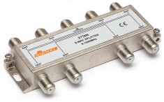 Splitter TV de interior 8 cai - Signal R-8 (10.5 dB, 5-1000 MHz)