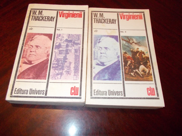 VIRGINIENII -W.M. THACKERAY, VOL.1-2, 1976