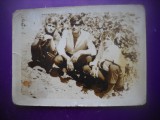 HOPCT 322 G TREI BAIETI IN ANUL 1966 -FOTOGRAFIE VECHE-TIP 1/2 CP