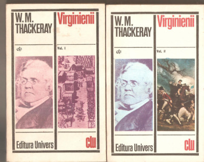 W.M.Thackeray-Virginienii 2 vol. foto