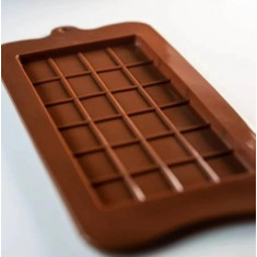 Matrita/Forma din silicon pentru lumanari, Tableta de ciocolata