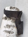 Toc vechi pentru pistol de jucarie.