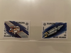 belgia timbre spatiu cosmos apollo aselenizare nestampilate MNH foto