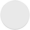 Oglinda de perete rotunda, argintiu, &Oslash; 60 cm