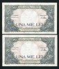 Q776 PERECHE CONSECUIVA DE 1000 LEI 20 MARTIE 1945 NECIRCULATA UNC