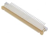 Conector FFC/FPC Orizontal 30 PIN ZIF, MOLEX
