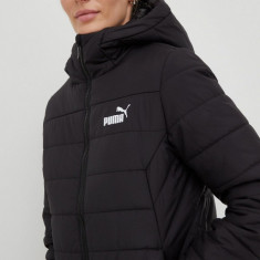 Puma geaca femei, culoarea negru, de tranzitie