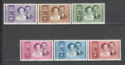 Luxemburg.1953 Nunta regala Printul Jean si Printesa Josephine ML.29 foto