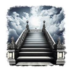 Sticker decorativ, Portile Raiului, Gri, 55 cm, 9262ST foto