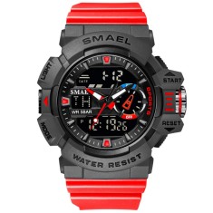 Ceas barbatesc Smael Sport Dual Time Rezistent la apa si socuri
