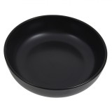 Bol Ceramic Ad&acirc;nc, Nordic, Negru, Diametru 20 cm, &Icirc;nălțime 6 cm, Capacitate 1.1 L, Oem
