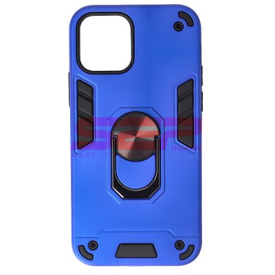 Toc TPU+PC Armor Ring Case Apple iPhone 12 Pro Electric Blue foto