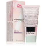 Wella Professionals Shinefinity Zero Lift Glaze vopsea de păr demipermanentă culoare 07/75 - Raspberry Latte 60 ml