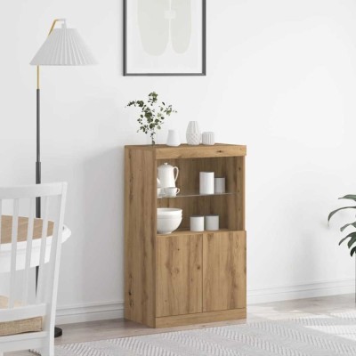 vidaXL Bufet Maro 60 x 37 x 100 cm Lemn compozit 863034 foto