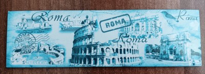 D7 - Magnet frigider - tematica turism - Italia - 4 - dimensiuni 17/5 cm foto
