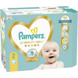 Scutece Premium Care, Nr. 2, 4-8 kg, 136 buc, Pampers