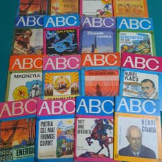 LOT 16 CĂRȚI COLECȚIA ABC * 1980 *