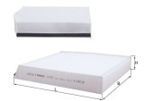 MAHLE LA 879 Filtru, aer habitaclu