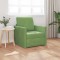 vidaXL Canapea pat cu pernă Lysegr&oslash;nn 74 x 77 x 81 cm Catifea 4106619