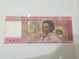 bancnota madagascar 25000 fr 1998
