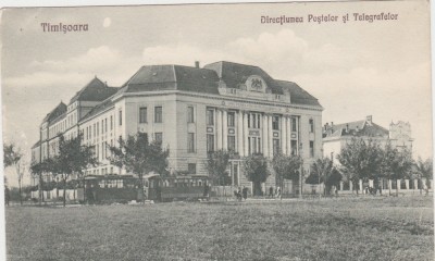 CP Timisoara Directiunea Postelor si Telegrafelor 1925 foto