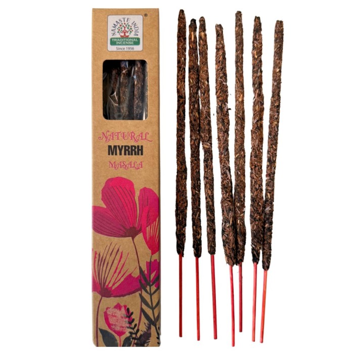 Betisoare parfumate masala din rasina naturala premium - smirna