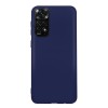 Husa compatibila cu xiaomi redmi note 11s 4g, matte efect, camera ultra safe, htpmag, albastru