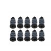 Set 10 dopuri, stifturi vulcanizare pentru anvelope, pana de cauciuc 1.5x0.6 cm